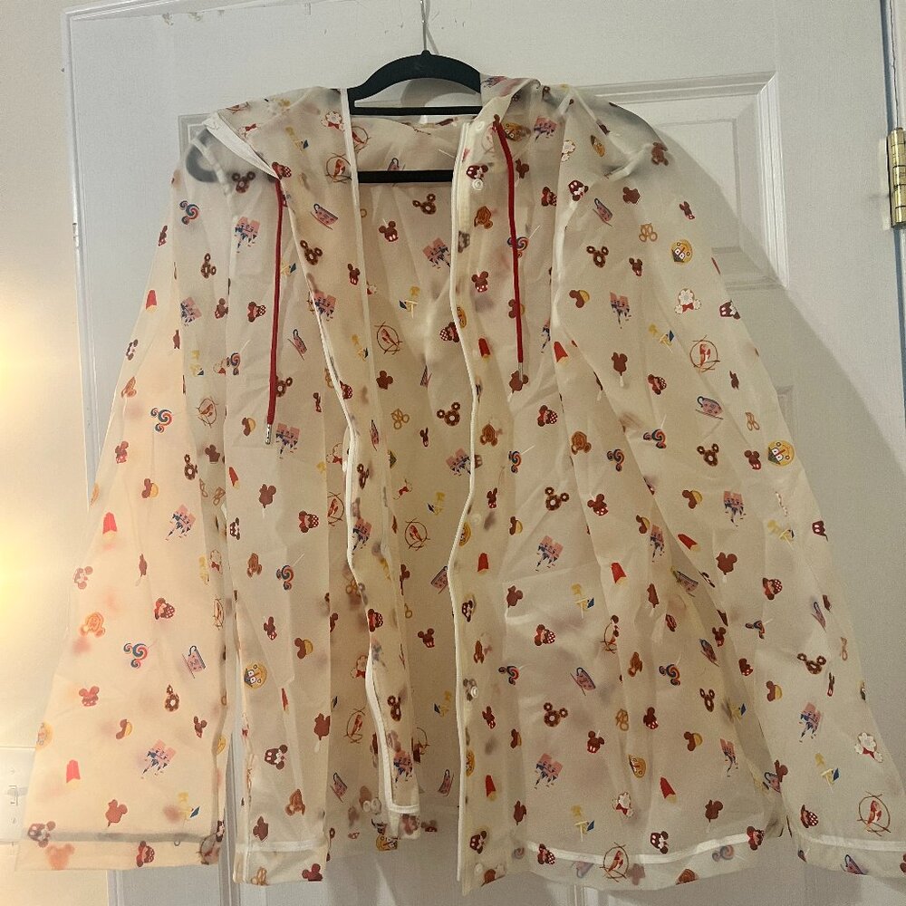 Disney Parks Icons Plastic Rain Jacket